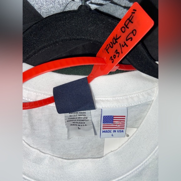 FreshLive “FUCK-OFF” Tee L 1/1 Sample UNI - Picture 6 of 6